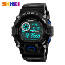 Load image into Gallery viewer, S SHOCK Men Sports Watches SKMEI Luxury Brand Camouflage Military Watches Digital LED Waterproof Wristwatches Relogio Masculino