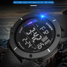 Load image into Gallery viewer, SYNOKE Men Watch Multi-Function 50M Waterproof LED Double Action Sports Watches Digital Watch 2019 Relogio Sport Masculino
