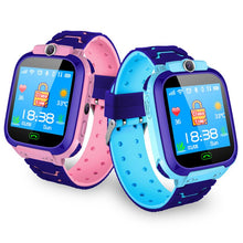 Load image into Gallery viewer, Children Smart Waterproof Watch Anti-lost Kid Wristwatch With GPS Positioning and SOS Function For Android and IOS