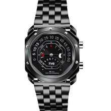 Load image into Gallery viewer, TVG Mens New Square Watch Compass Hiking Mountaineering Watch Full Steel Waterproof LED Watch Men Watch Naviforce Sport Watches