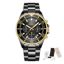Load image into Gallery viewer, Fashion Rolexable Mens Watches Top Brand Luxury Waterproof Clock Stainless Steel Man Quartz Watch Sports Chronograph Wristwatch