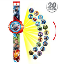 Load image into Gallery viewer, 3D Projection Minnie Unicorn Kids Watches Children Toy LED Digital Kid Boys Girls Clock Watches Spiderman Child Watch