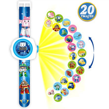 Load image into Gallery viewer, 3D Projection Minnie Unicorn Kids Watches Children Toy LED Digital Kid Boys Girls Clock Watches Spiderman Child Watch