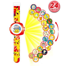 Load image into Gallery viewer, 3D Projection Minnie Unicorn Kids Watches Children Toy LED Digital Kid Boys Girls Clock Watches Spiderman Child Watch