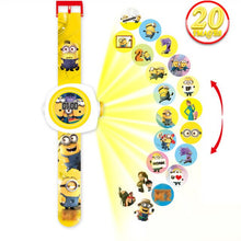 Load image into Gallery viewer, 3D Projection Minnie Unicorn Kids Watches Children Toy LED Digital Kid Boys Girls Clock Watches Spiderman Child Watch