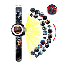 Load image into Gallery viewer, 3D Projection Minnie Unicorn Kids Watches Children Toy LED Digital Kid Boys Girls Clock Watches Spiderman Child Watch