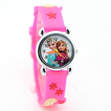 Load image into Gallery viewer, New Princess Elsa Children kid Watches Colorful Light Source Boys Watch Girls Kids Party Gift Clock Wrist Relogio Feminino