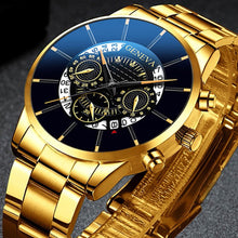 Load image into Gallery viewer, 2020 Male Business Wristwatch Simple Classic Calendar Men Quartz Mesh Belt Watch Man Clock reloj hombre relogio masculino