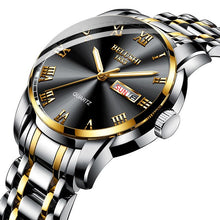 Load image into Gallery viewer, Belushi Classics Watch Quartz Watches Men Luxury Brand Watch Men Waterproof Stainless steel Gold Date Clock relogio masculino