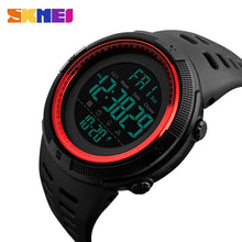 Load image into Gallery viewer, SKMEI Brand Men Sports Watches Fashion Chronos Countdown Men's Waterproof LED Digital Watch Man Military Clock Relogio Masculino