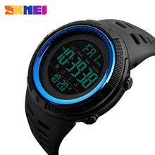 Load image into Gallery viewer, SKMEI Brand Men Sports Watches Fashion Chronos Countdown Men's Waterproof LED Digital Watch Man Military Clock Relogio Masculino