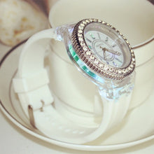 Load image into Gallery viewer, Silicone LED Luminous Fashion Ladies Outdoor Watch Women's Men colorful Sports WristWatches Men Watch Clocks Relogios Masculino