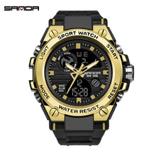 Load image into Gallery viewer, SANDA Brand G Style Men Digital Watch Shock Military Sports Watches Fashion Waterproof Electronic Wristwatch Mens 2019 Relogios