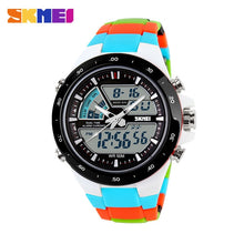 Load image into Gallery viewer, SKMEI Men Sports Watches Male Clock 5ATM Dive Swim Fashion Digital Watch Military Multifunctional Wristwatches relogio masculino
