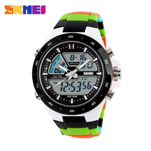 Load image into Gallery viewer, SKMEI Men Sports Watches Male Clock 5ATM Dive Swim Fashion Digital Watch Military Multifunctional Wristwatches relogio masculino

