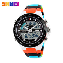 Load image into Gallery viewer, SKMEI Men Sports Watches Male Clock 5ATM Dive Swim Fashion Digital Watch Military Multifunctional Wristwatches relogio masculino
