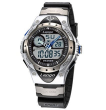 Load image into Gallery viewer, 100 Meters Waterproof 2019 Fashion Brand Luxury Military Diver Quartz Watch Men Women Hiking Sports Digital LED Wrist Watch A125
