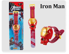 Load image into Gallery viewer, 2019 QMXD Brand Wristband Hot Avengers  Electric Kids Boy Watch Hulk Ironman Figure Model Toys Action Figures For Children Gifts
