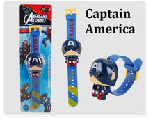 Load image into Gallery viewer, 2019 QMXD Brand Wristband Hot Avengers  Electric Kids Boy Watch Hulk Ironman Figure Model Toys Action Figures For Children Gifts
