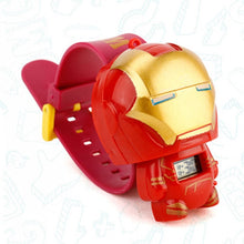 Load image into Gallery viewer, 2019 QMXD Brand Wristband Hot Avengers  Electric Kids Boy Watch Hulk Ironman Figure Model Toys Action Figures For Children Gifts
