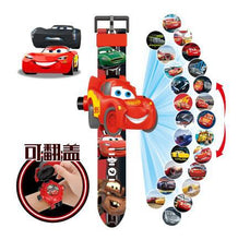 Load image into Gallery viewer, NEW Princess Elsa Spiderman Iron Children Watches Kids 3D Projection Cartoon Pattern Girls Watch Child Boys Digital Wristwatches
