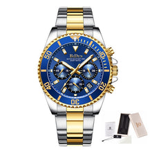 Load image into Gallery viewer, Fashion Rolexable Mens Watches Top Brand Luxury Waterproof Clock Stainless Steel Man Quartz Watch Sports Chronograph Wristwatch
