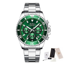 Load image into Gallery viewer, Fashion Rolexable Mens Watches Top Brand Luxury Waterproof Clock Stainless Steel Man Quartz Watch Sports Chronograph Wristwatch
