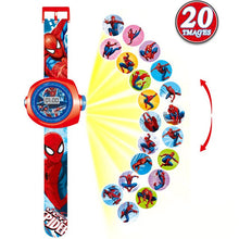 Load image into Gallery viewer, 3D Projection Minnie Unicorn Kids Watches Children Toy LED Digital Kid Boys Girls Clock Watches Spiderman Child Watch
