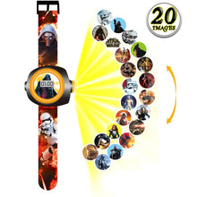 Load image into Gallery viewer, 3D Projection Minnie Unicorn Kids Watches Children Toy LED Digital Kid Boys Girls Clock Watches Spiderman Child Watch
