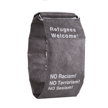 Load image into Gallery viewer, Creative Trend Newspaper White LED Digital Watch Mens Women Waterproof Strap Paper Sport Student Digital Watch Relogio Masculino
