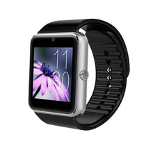 Load image into Gallery viewer, Digital LCD Watch Card Bluetooth 3.0 GT08 Wear Watch Multi-Language Health Monitoring Sports Wristband for Android phone only
